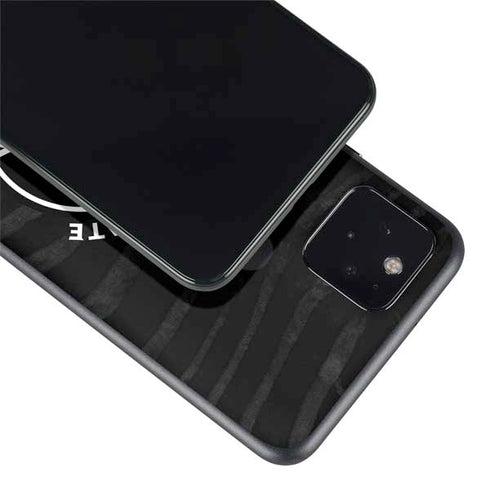 NBA Golden State Warriors Black Animal Print Google Pixel 5 Skin